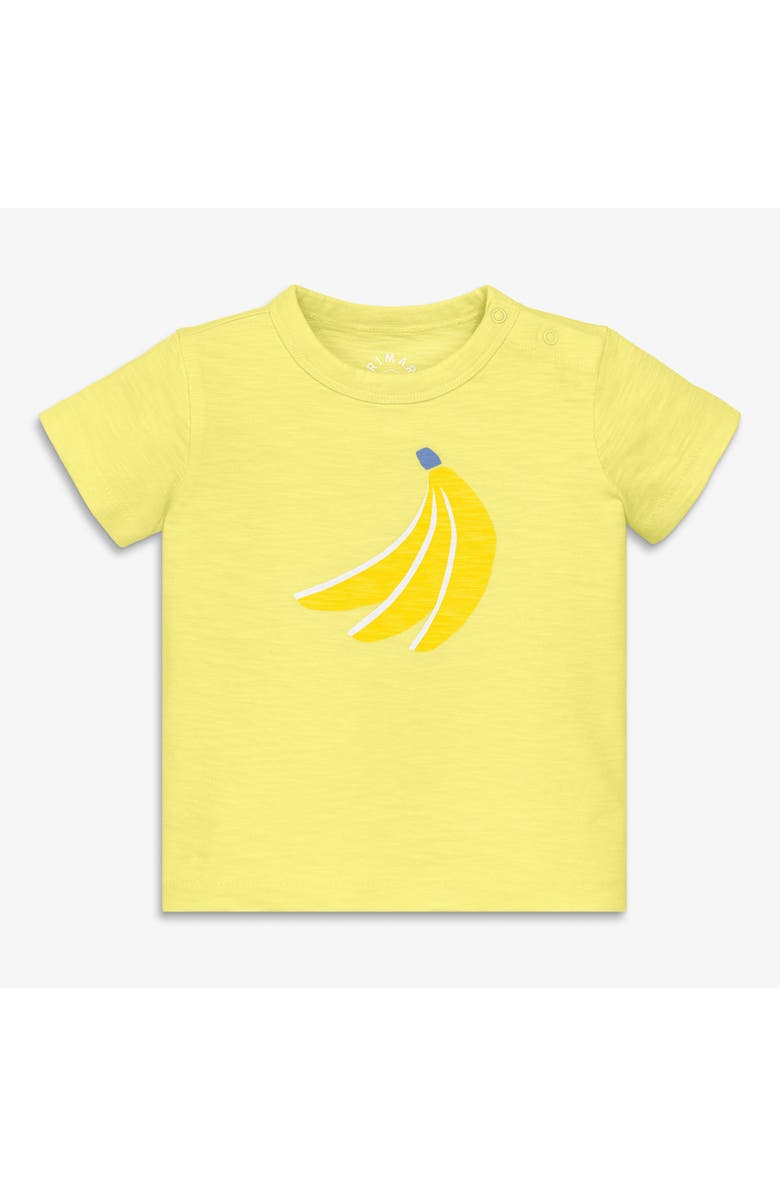Primary Baby Banana Bunch Tee, Main, color, Buttercup Banana Bunch