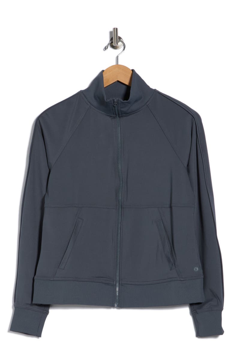 LAYER 8 Perfect Piping Jacket, Alternate, color, Turbulence