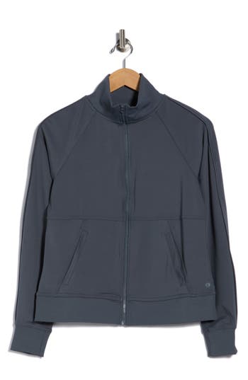 Layer 8 Perfect Piping Jacket In Gray