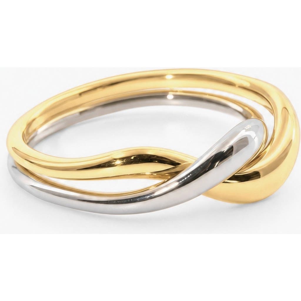 Meideya Love Wave Ring in Gold-Silver at Nordstrom, Size 7