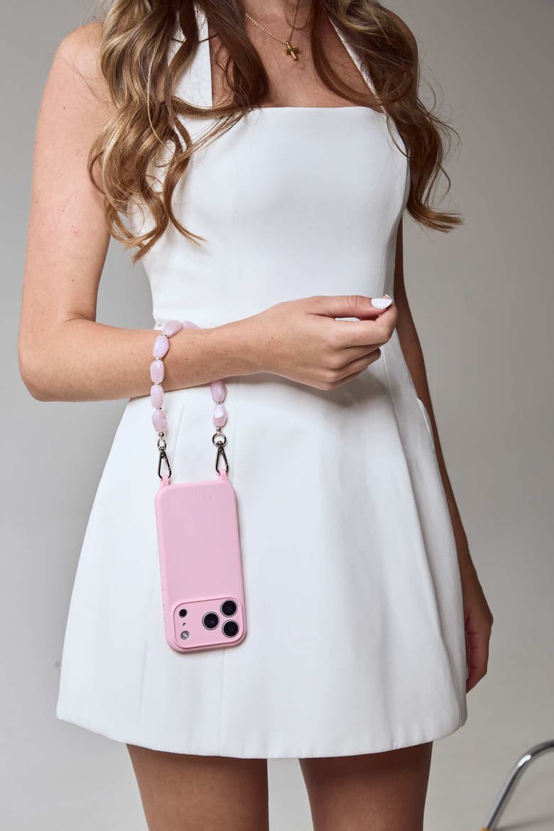 Aurelia Phone Chain Set, Alternate, color, Blush - iPhone 17 Pro Max
