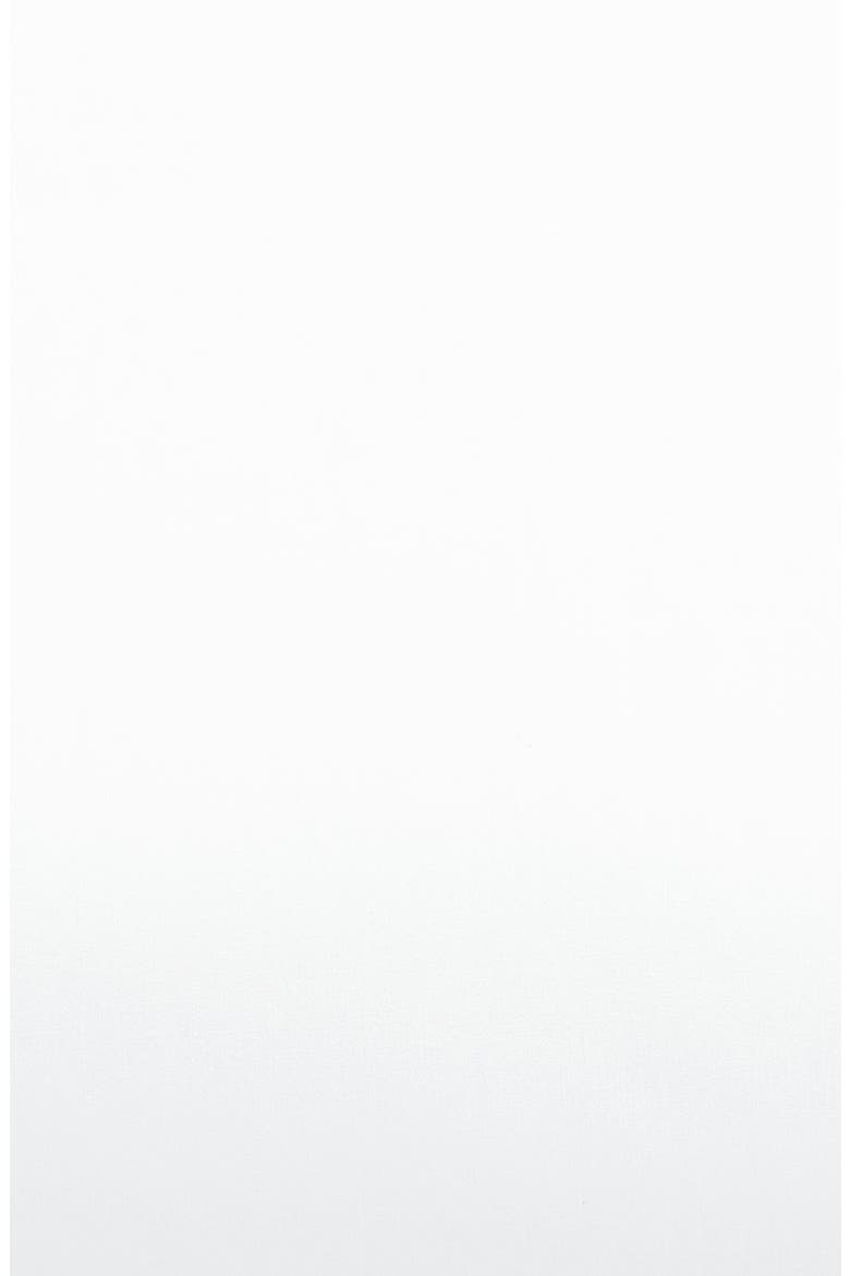 464 Thread Count Organic Cotton Percale Fitted Sheet, Alternate, color, TUXEDO WHITE