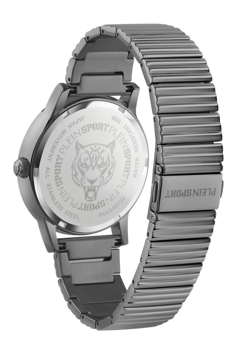 Iron Tiger Bracelet Watch, 44mm, Alternate, color, GUN