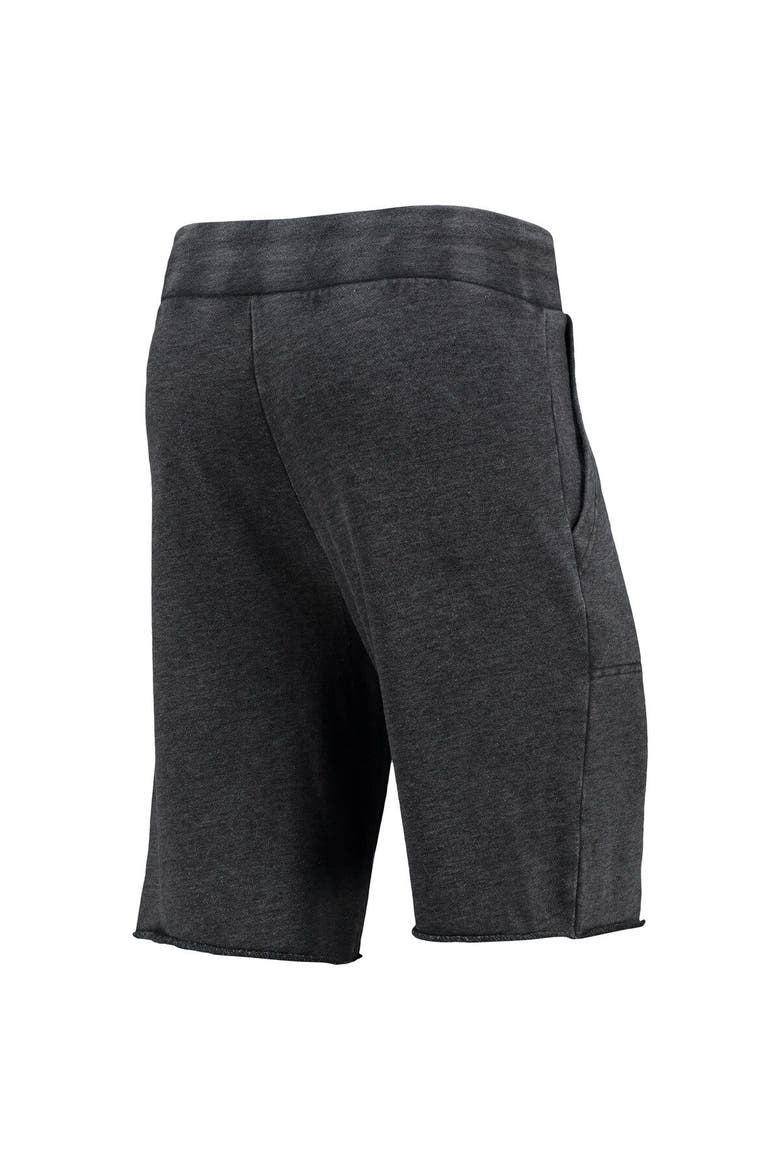 Men's Heathered Black Alternative Apparel North Carolina Tar Heels Victory Lounge Shorts, Alternate, color, Heather Black