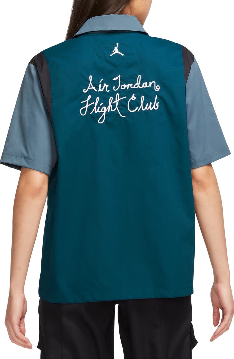 Jordan Colorblock Camp Shirt, Alternate, color, 