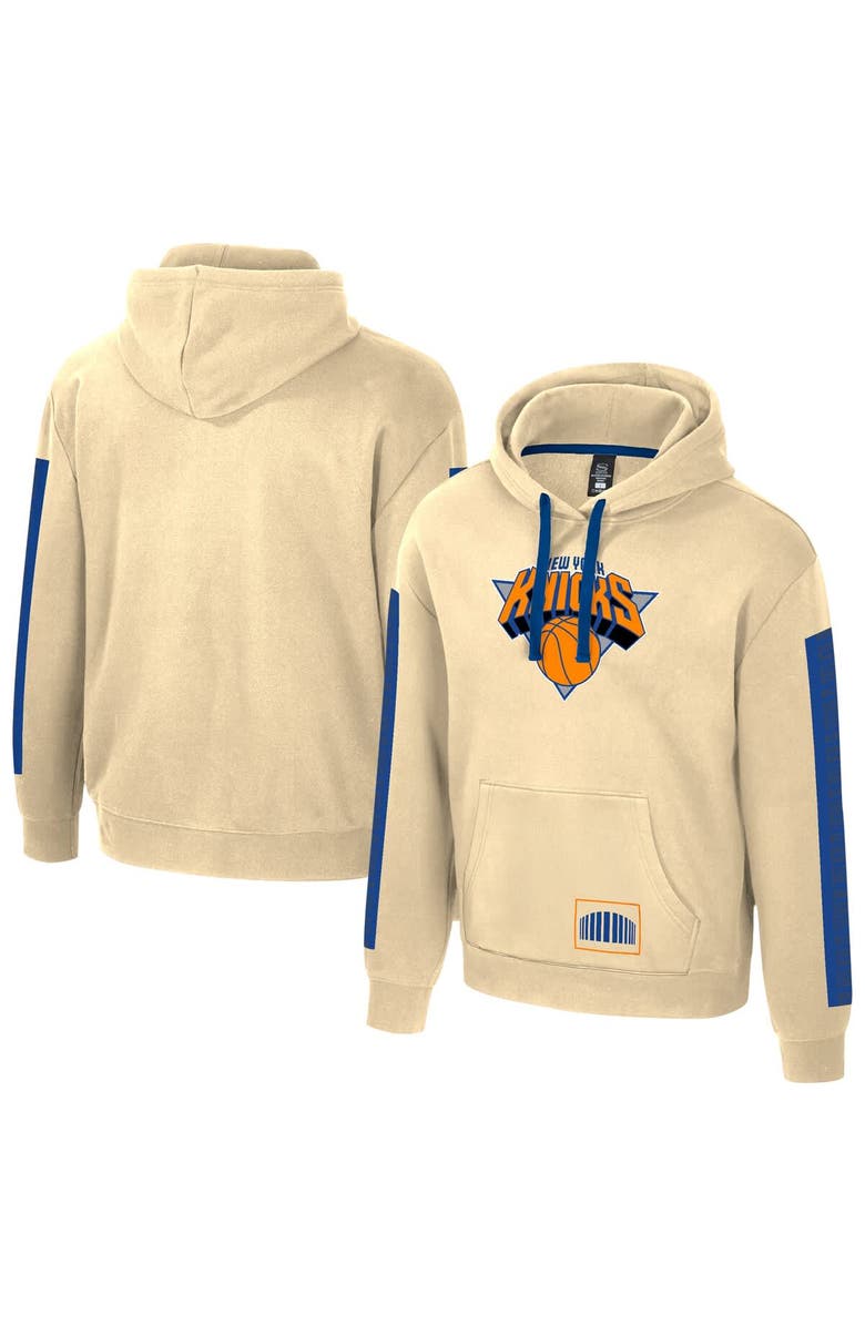 Stadium Essentials Unisex Stadium Essentials Tan New York Knicks 2025/26 City Edition City Star Hoodie, Main, color, Tan