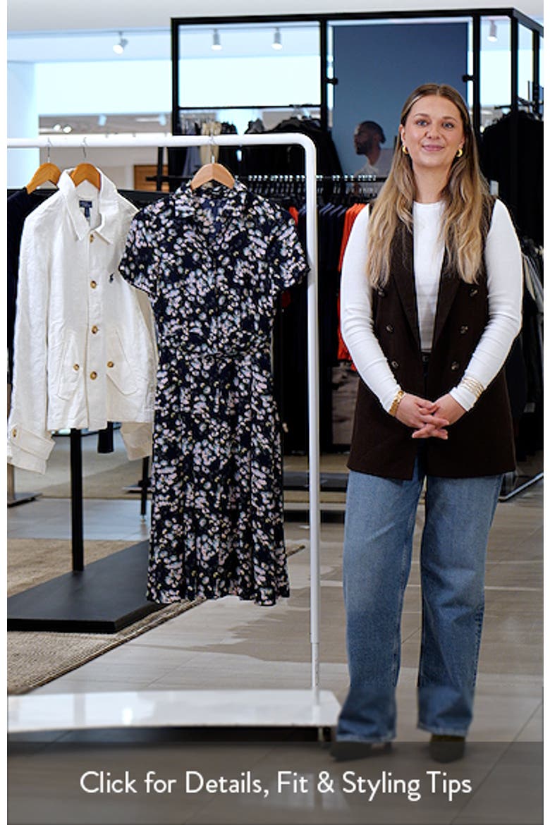 Floral Print Shirtdress video