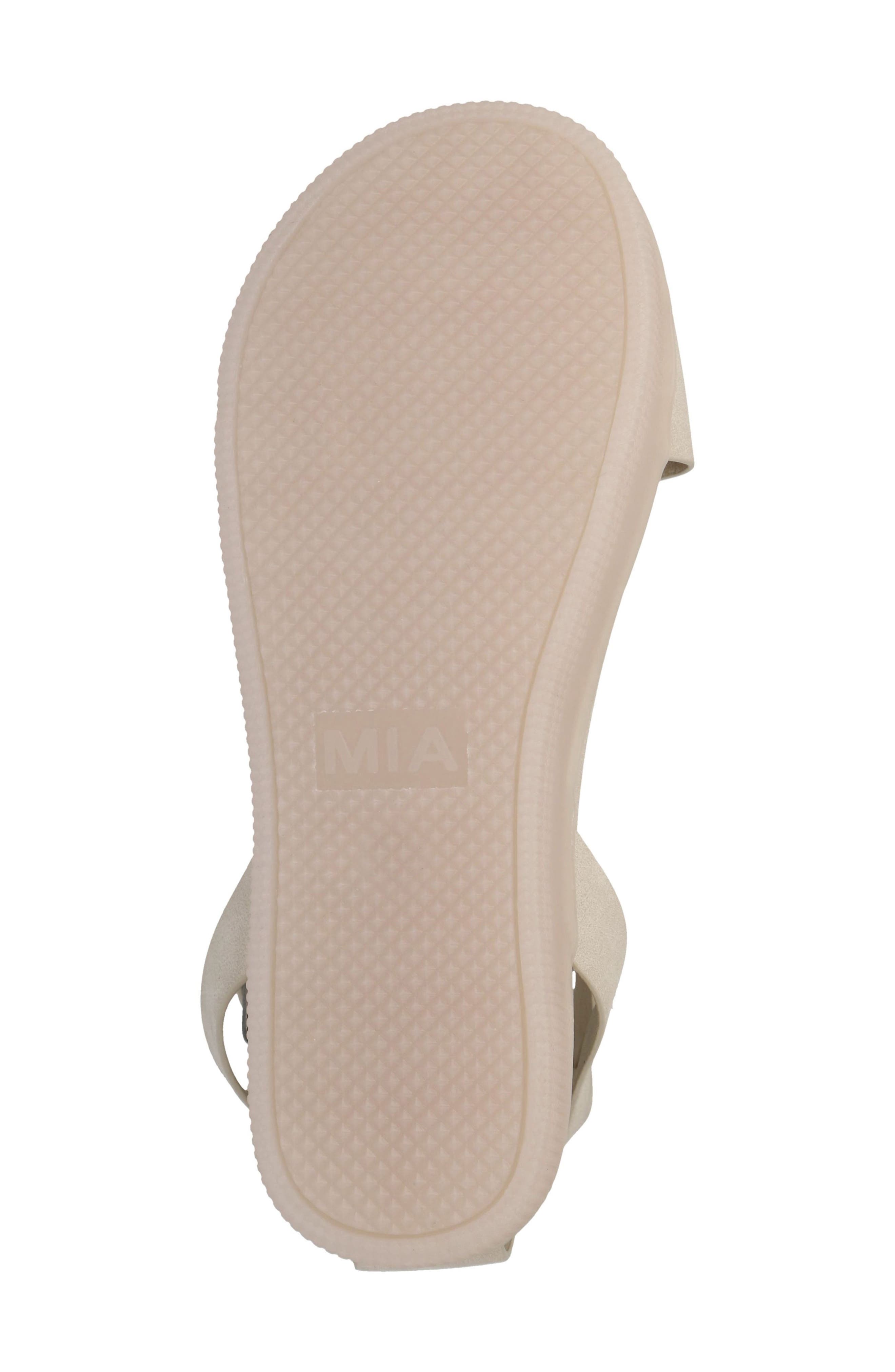 MIA Ellen Platform Sandal, Alternate, color, Ecru