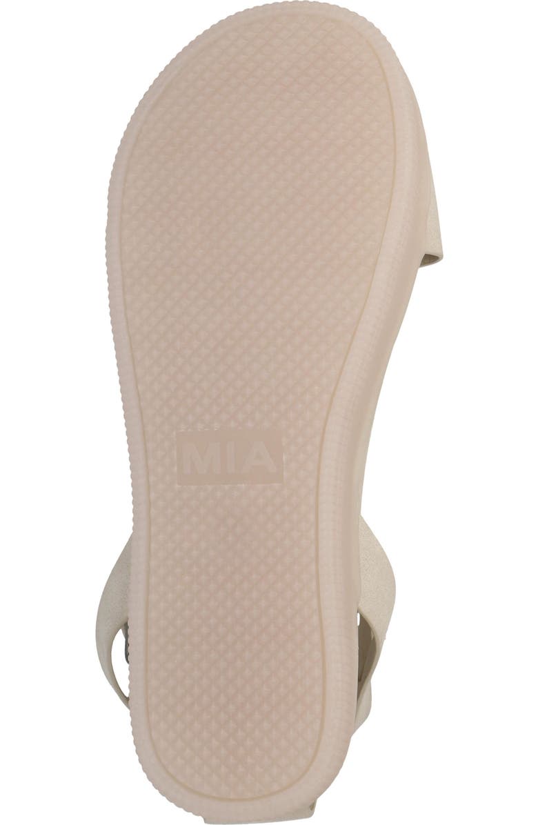 MIA Ellen Platform Sandal, Alternate, color, Ecru
