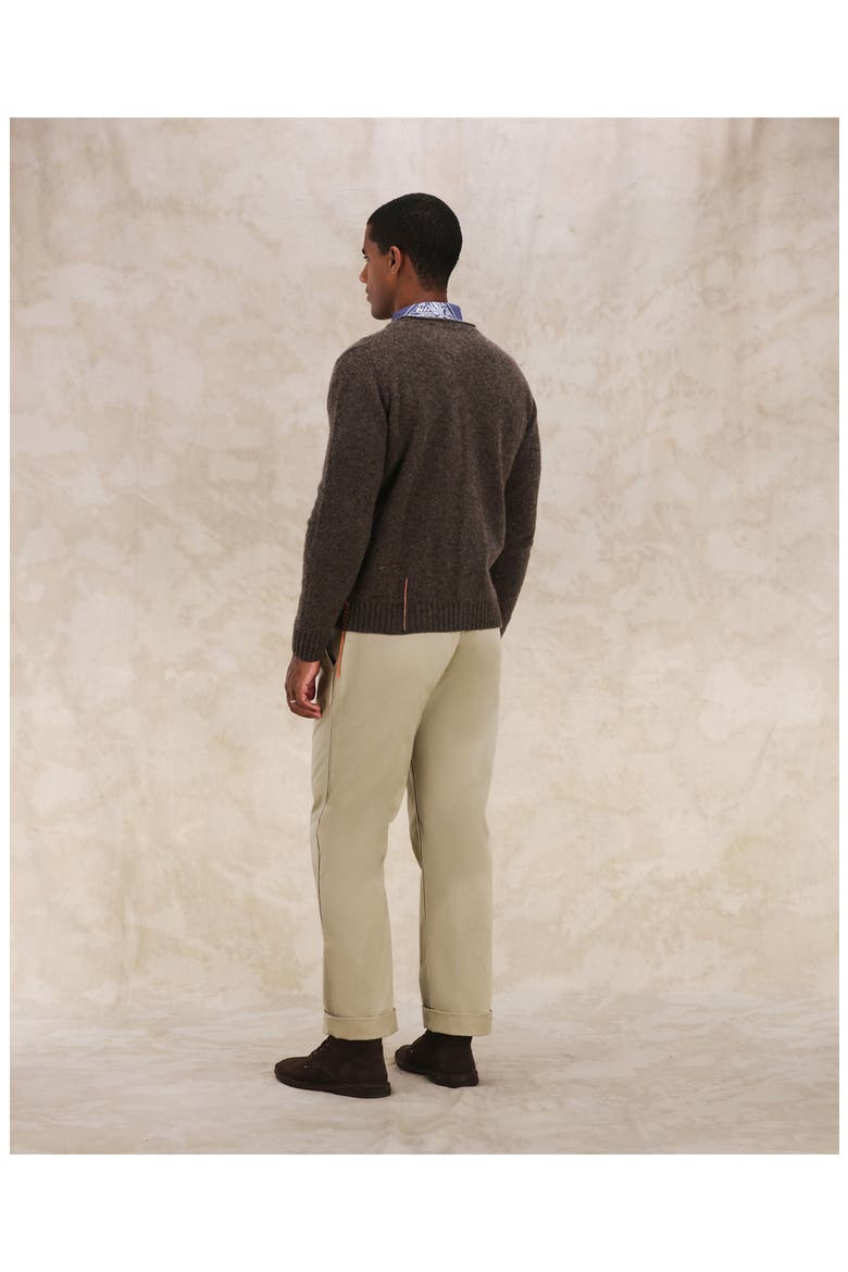 Edmund Merino Wool Cardigan, Alternate, color, MELANGE