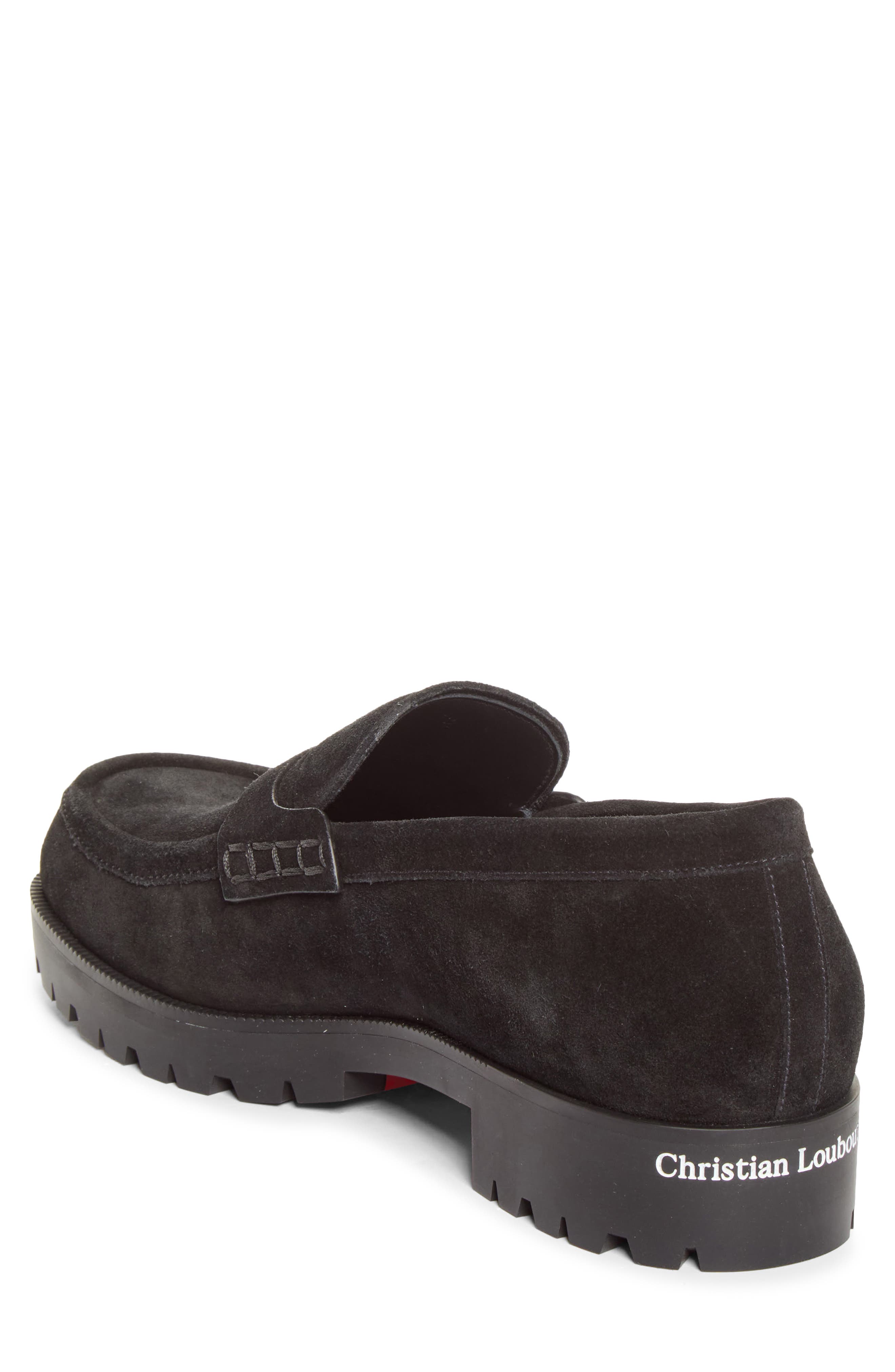 Cavavin Penny Loafer, Alternate, color, BK01 - BLACK