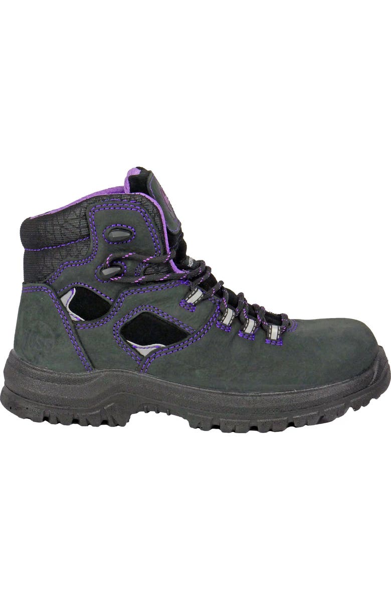 Hoss Boot Company HOSS Lacy Womens Composite Toe Work Boot, Alternate, color, Black