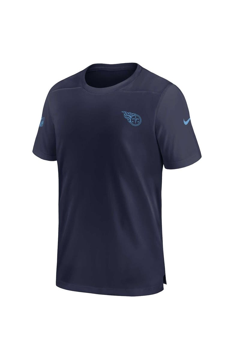 Nike Men's Nike Navy Tennessee Titans Sideline Coach Performance T-Shirt, Alternate, color, Navy