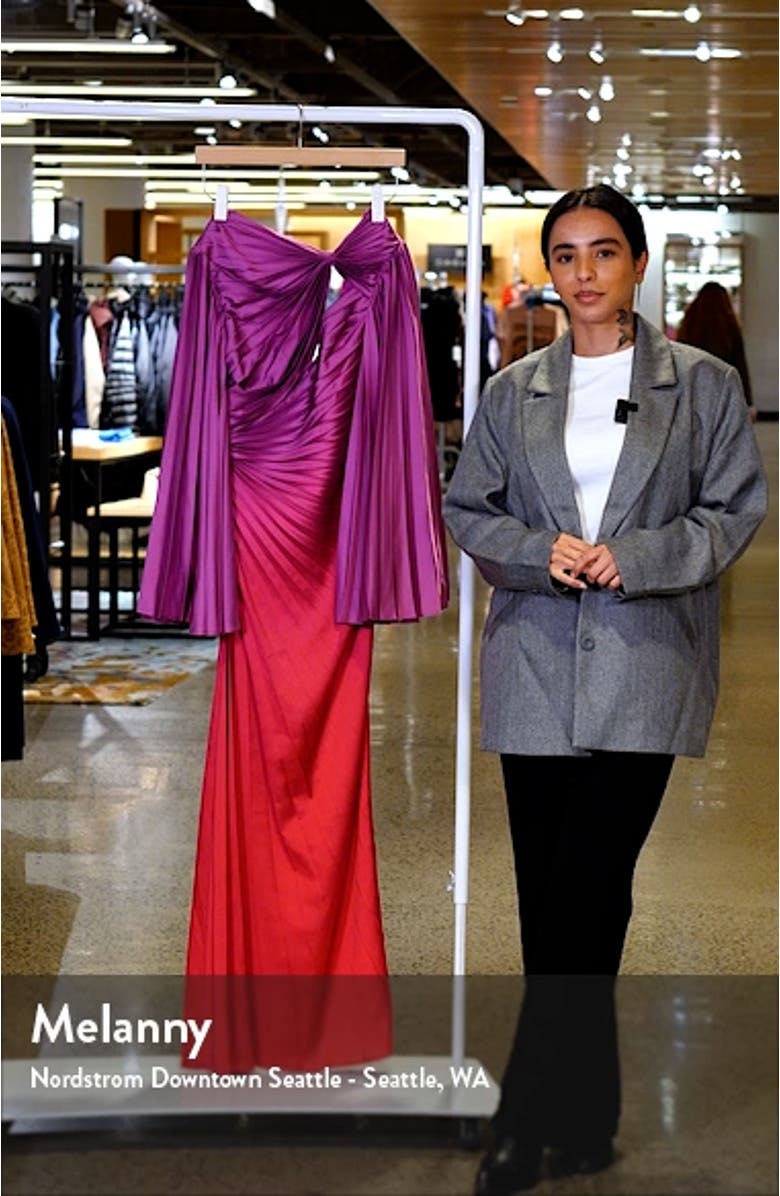 Tillington Pleated Long Sleeve Maxi Dress, sales video thumbnail