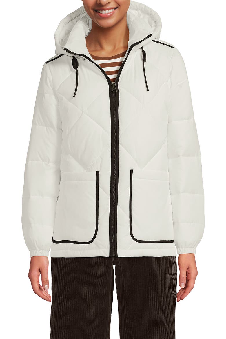FeatherFree Insulated Diamond Quilted Jacket, Main, color, Egret White