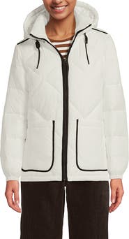 Lands' End FeatherFree Insulated Diamond Quilted Jacket