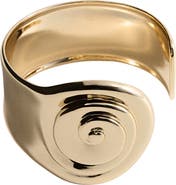 MANGO Spiral Rigid Cuff Bracelet