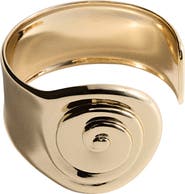 MANGO Spiral Rigid Cuff Bracelet
