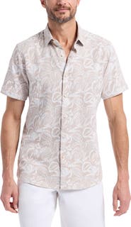 Robert Graham Santa Monica Texture Short Sleeve Button-Up Shirt