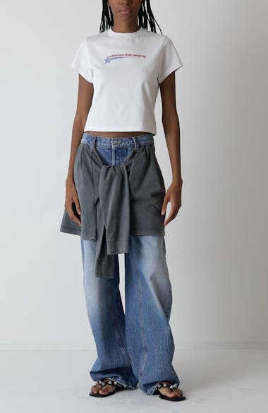Alexander Wang Pre-styled Balloon Leg Jeans | Nordstrom