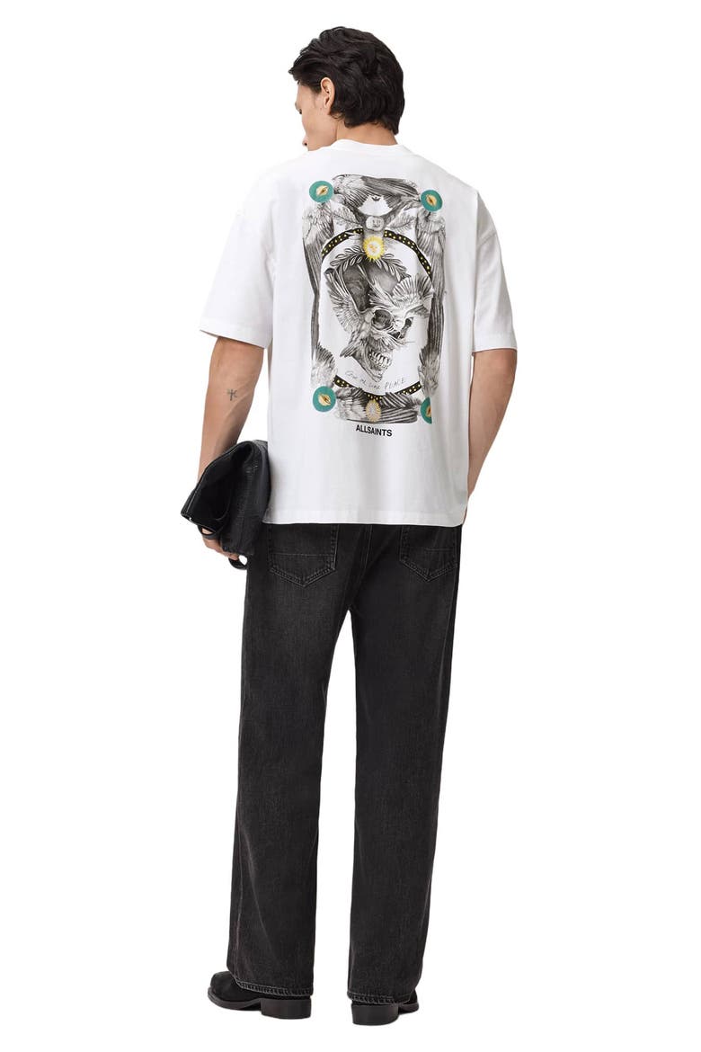 Mysteries Cotton Graphic T-Shirt, Alternate, color, OPTIC WHITE