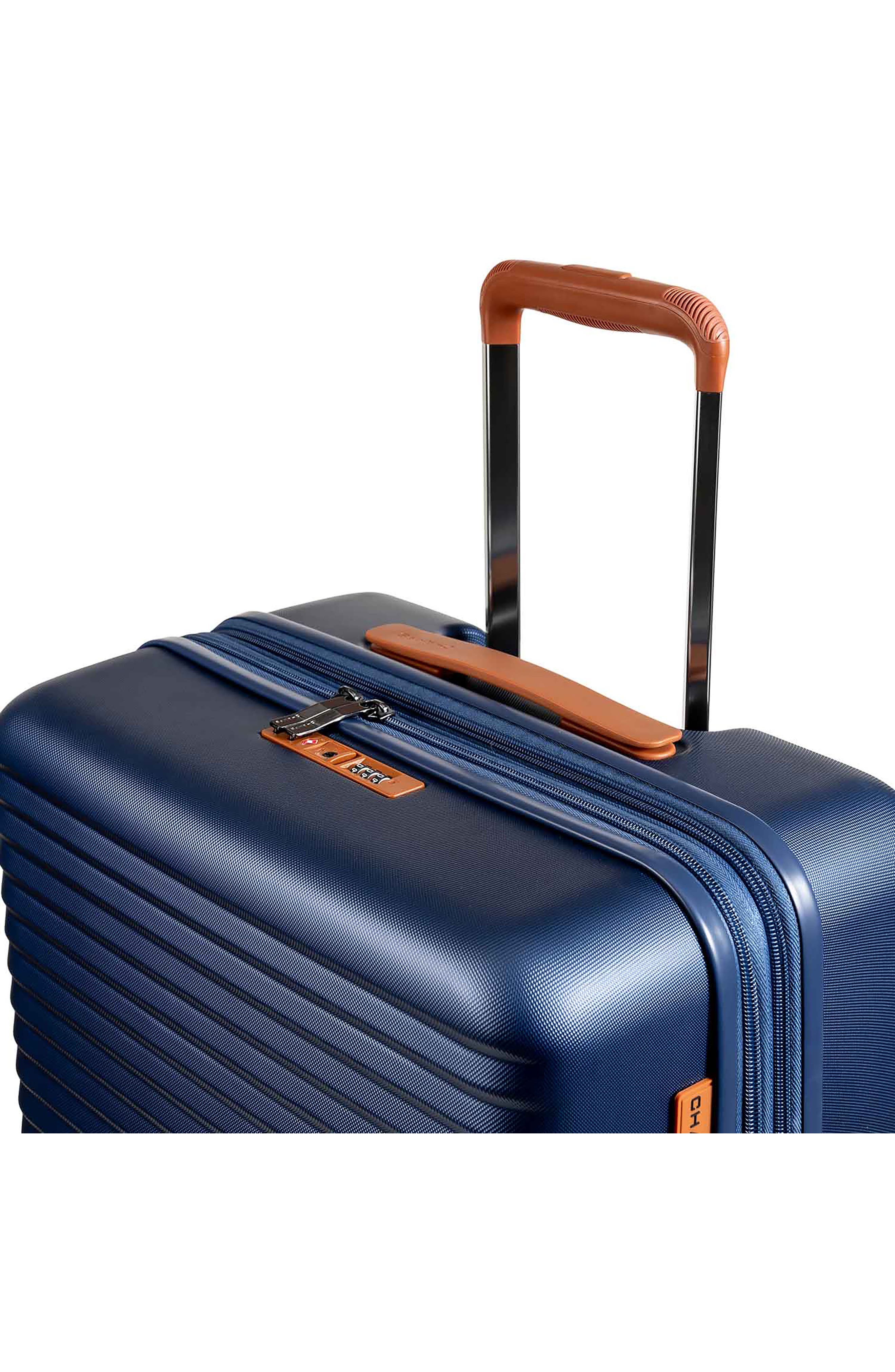 CHAMPS Vintage II 24-Inch Hardside Spinner Luggage, Alternate, color, Navy