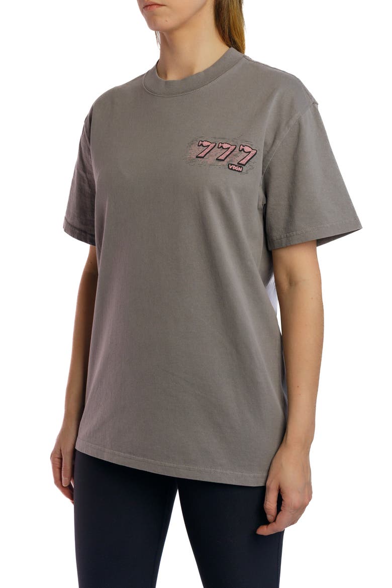 Caesars Possum Heavyweight Tee, Alternate, color, Faded Grey
