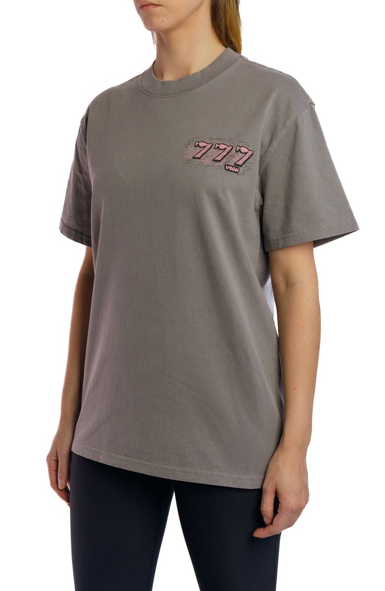 Vardagen Caesars Possum Heavyweight Tee, Alternate, color, Faded Grey