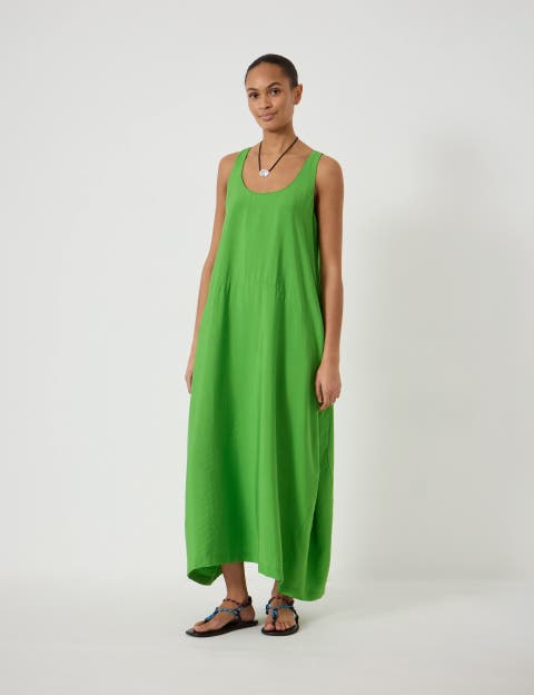 Liddie Air Flow Barrel Tank Dress
