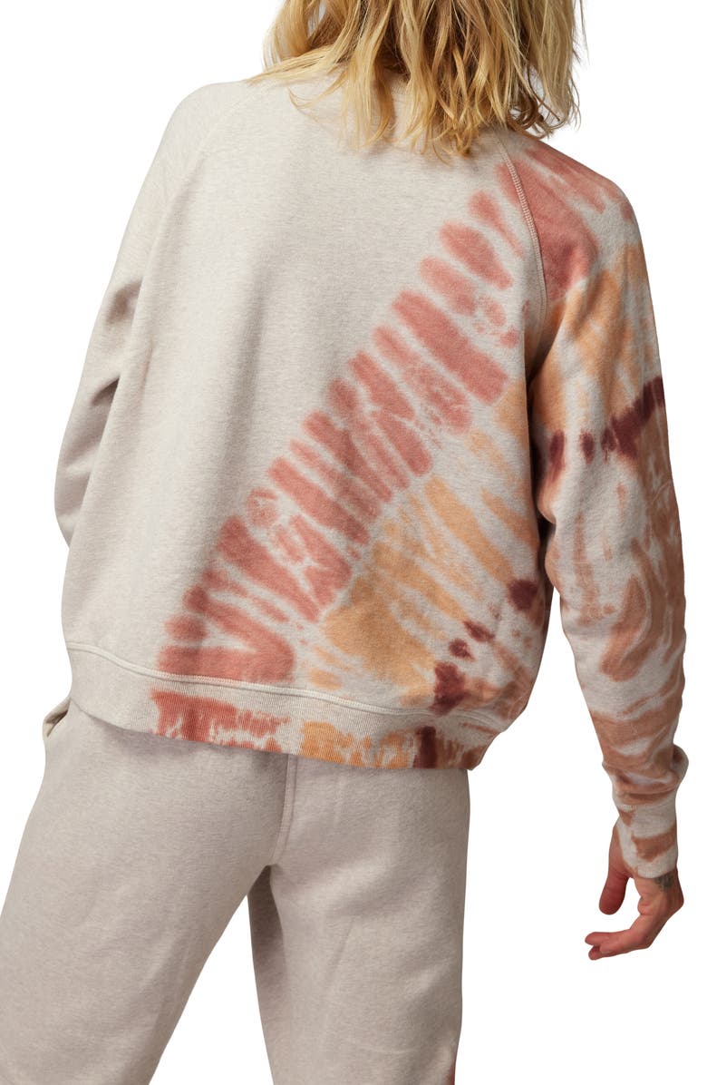 Spiritual Gangster Bridget Raglan Sleeve Cotton Sweatshirt, Alternate, color,