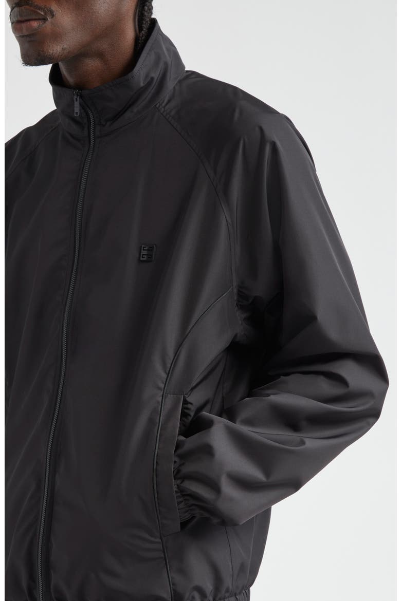4G Track Jacket, Alternate, color, BLACK