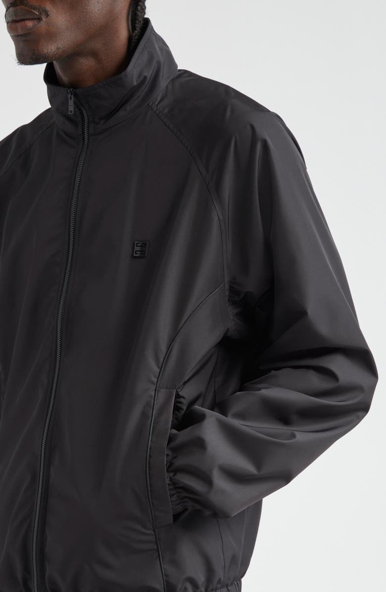Givenchy 4G Track Jacket, Alternate, color, Black