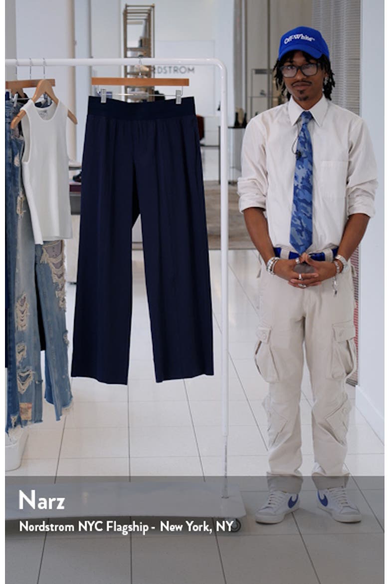 Tech Stretch Flare Pants video