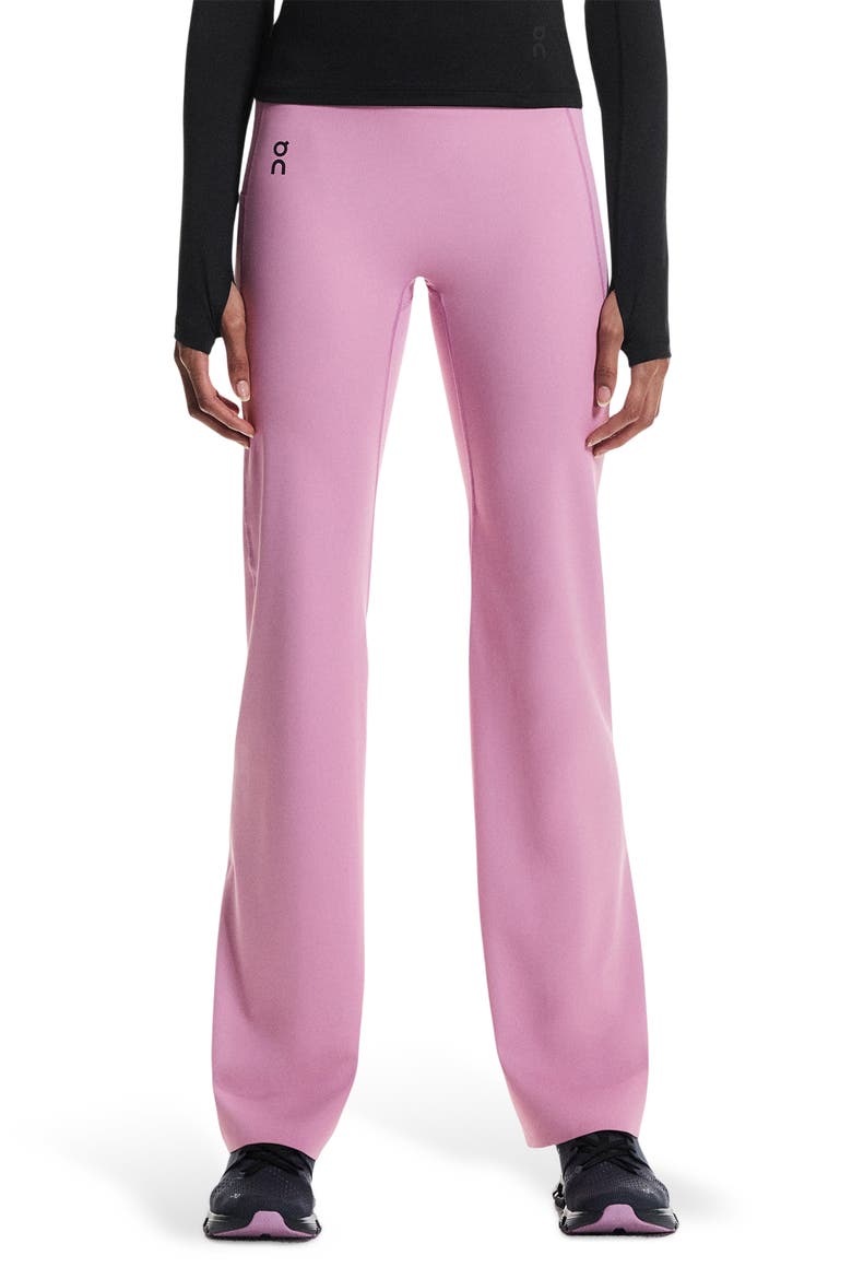Studio High Waist Flared Leggings, Main, color, SAKURA