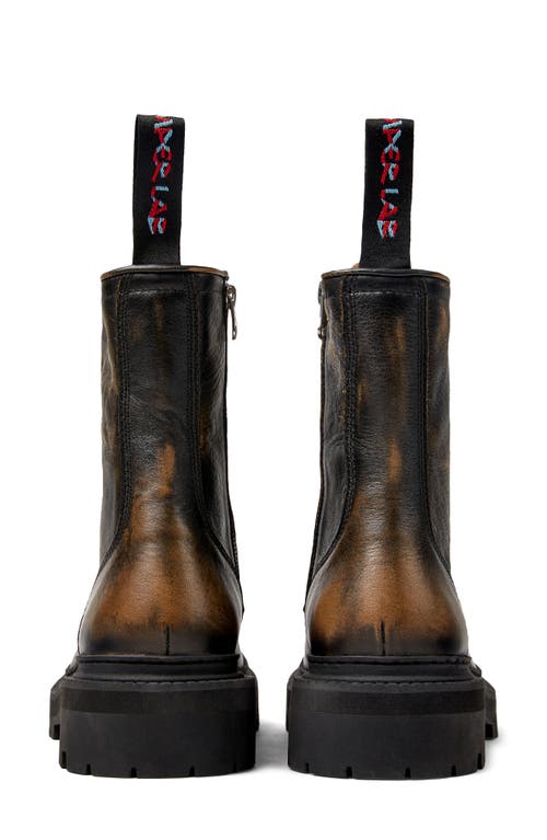 Camper Eki Water Repellent Leather Boot In Black