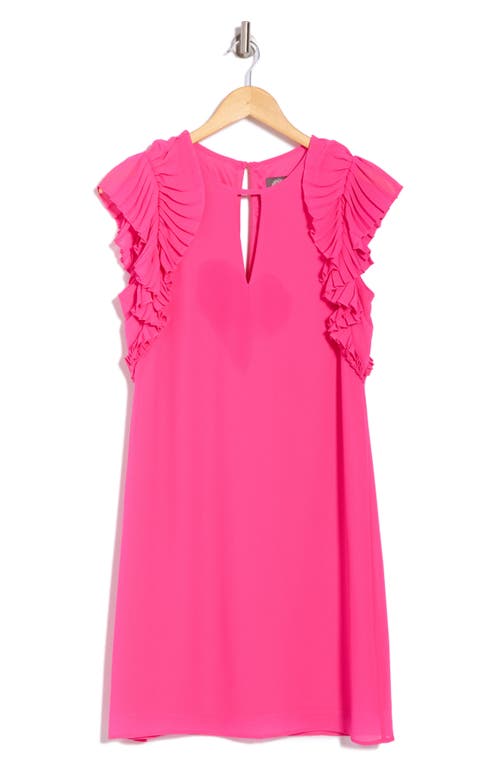 Shop Melrose And Market Short Sleeve Crewneck Mini Dress In Pink Surprise