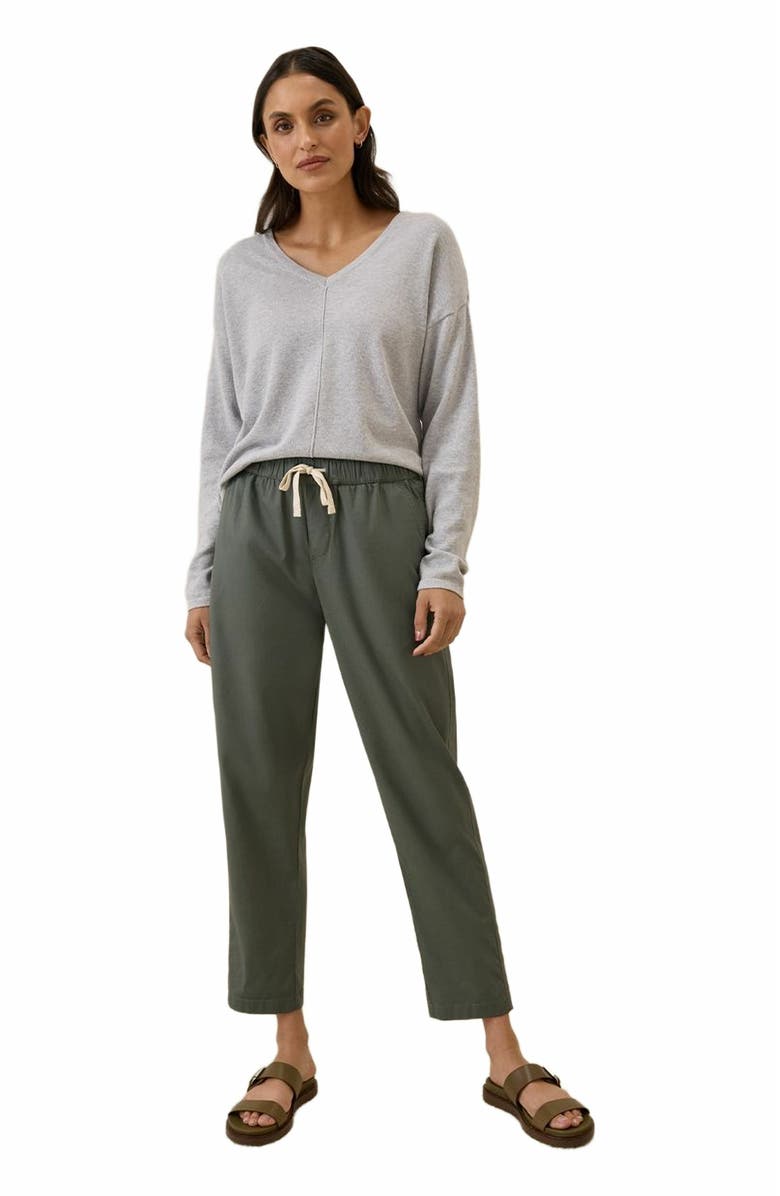 Pact Organic Cotton Daily Twill Pant, Main, color, Castor Grey