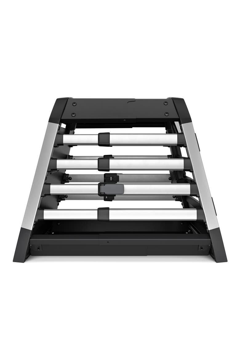 Allax Dog Crate, Alternate, color, BLACK