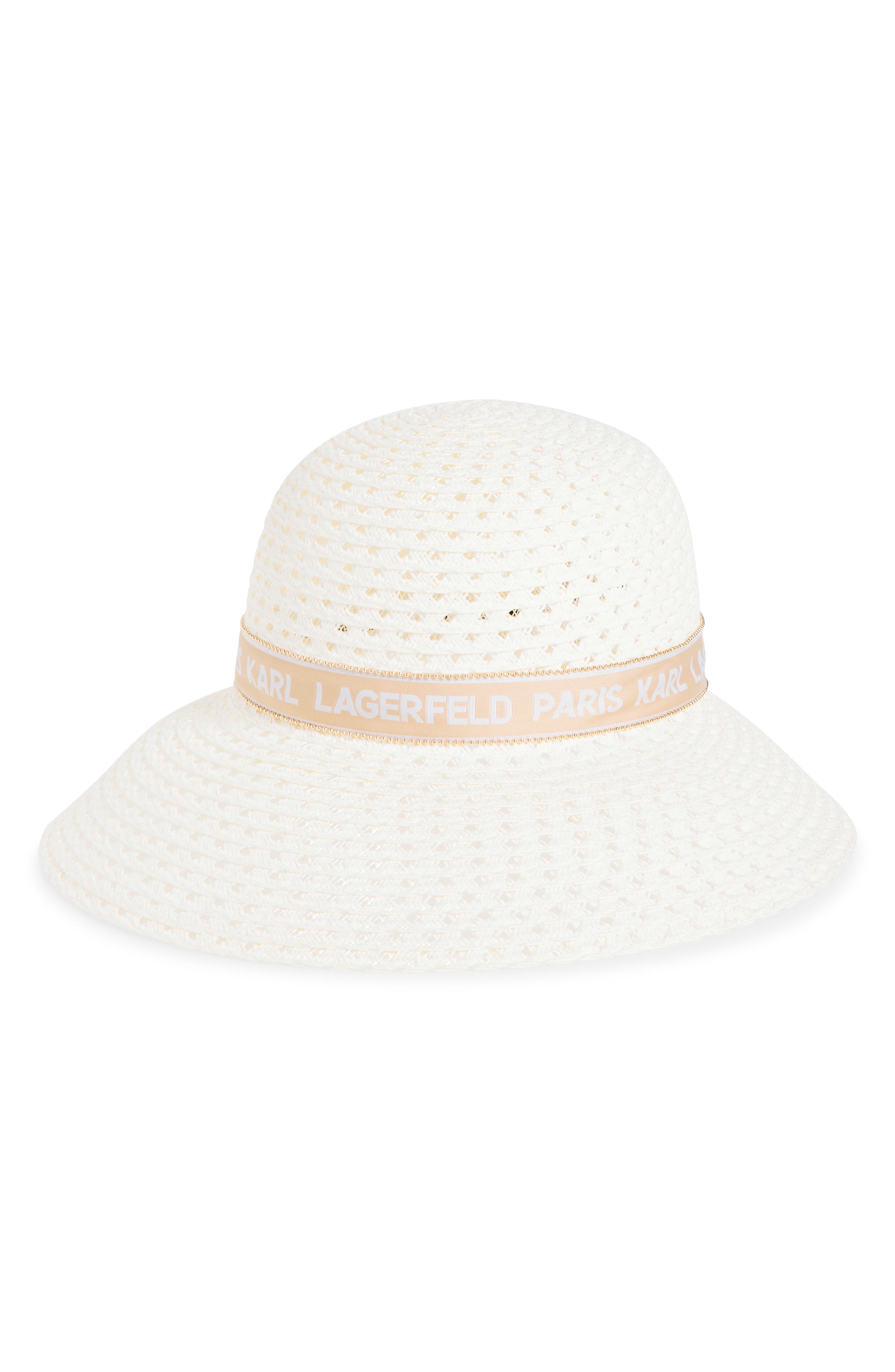 KARL LAGERFELD PARIS St Tropez Reader Hat