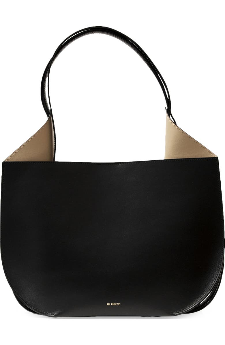 Ree Projects Helene Leather Hobo Bag, Main, color,