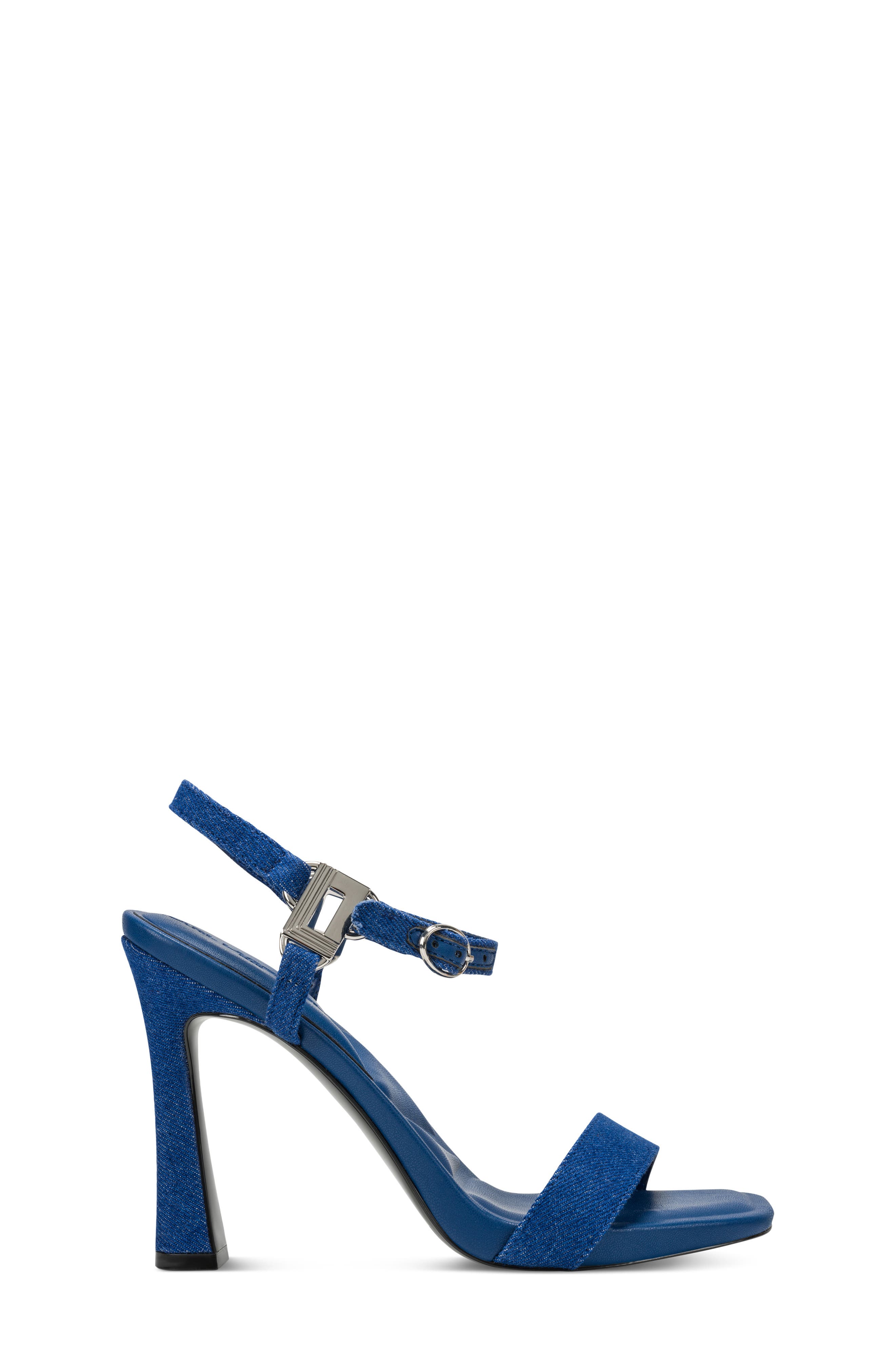 KARL LAGERFELD PARIS Cybil Ankle Strap Sandal, Alternate, color, Blue