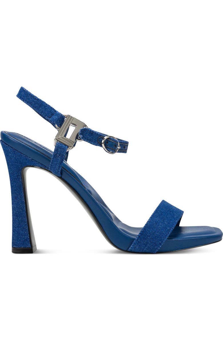 KARL LAGERFELD PARIS Cybil Ankle Strap Sandal, Alternate, color, Blue