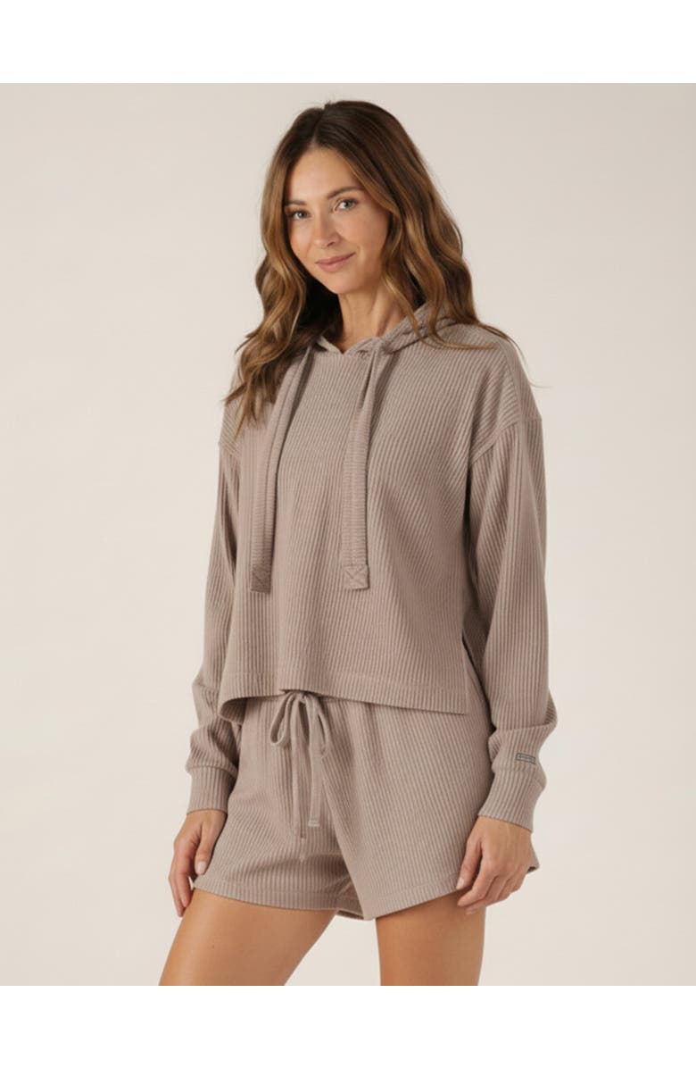 GLYDER Valley Hoodie, Main, color, Latte