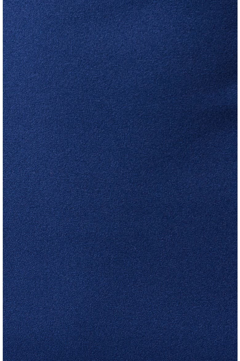 Floral Crepe Midi Dress, Alternate, color, NAVY SATEEN