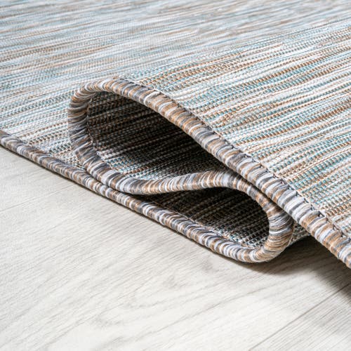 Jonathan Y Ethan Modern Flatweave Solid Indoor/outdoor Area Rug In Gray