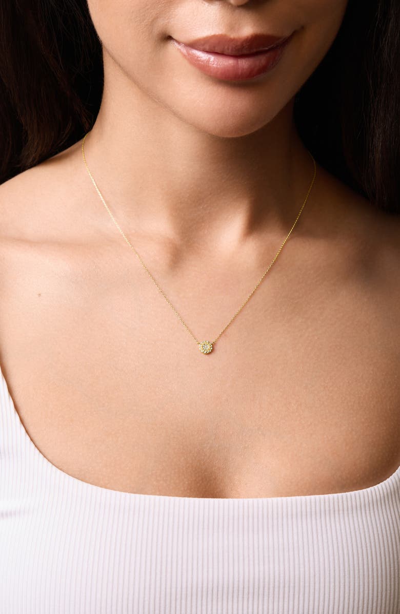 Bony Levy Icon 18K Yellow Gold Diamond Sun Pendant Necklace, Alternate, color, 18K Yellow Gold