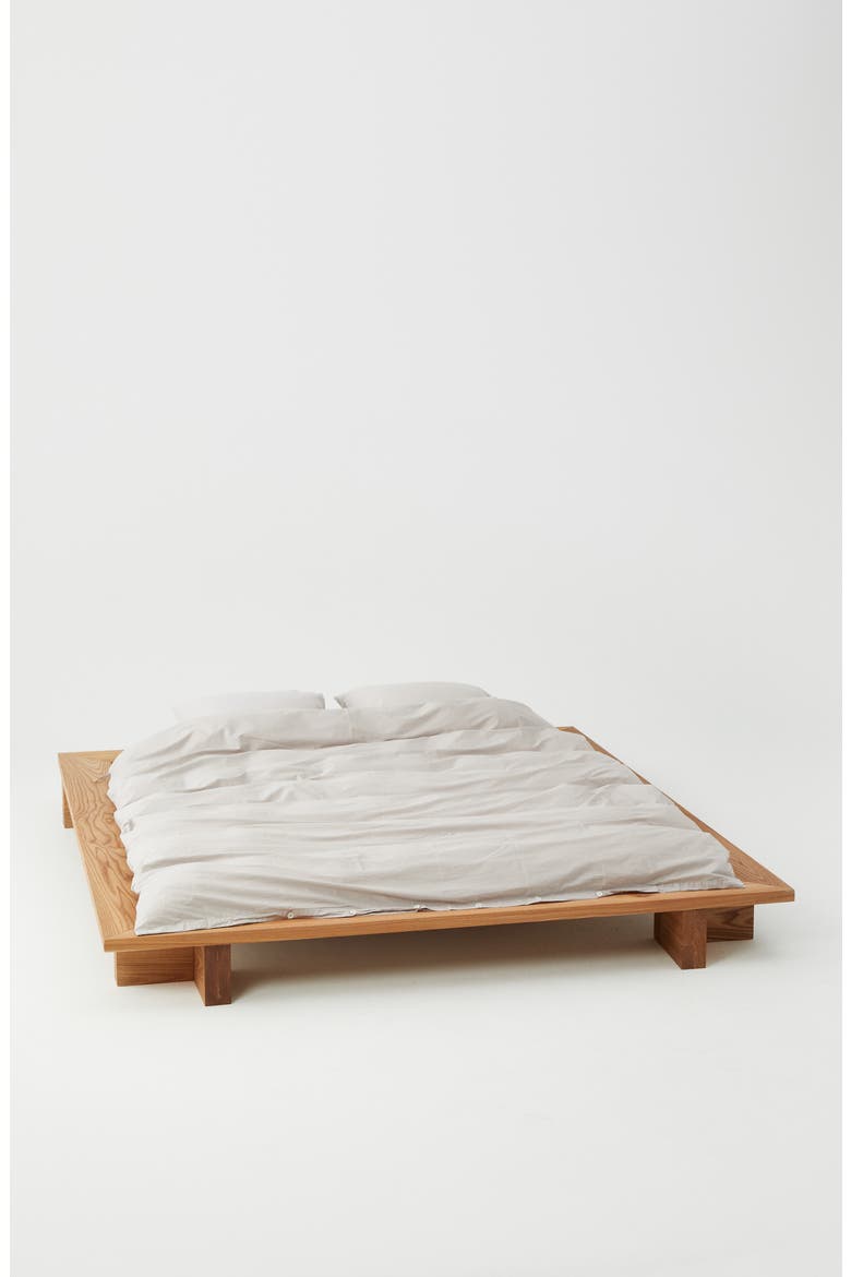 Organic Cotton Percale Duvet Cover, Alternate, color, SOFT GREY