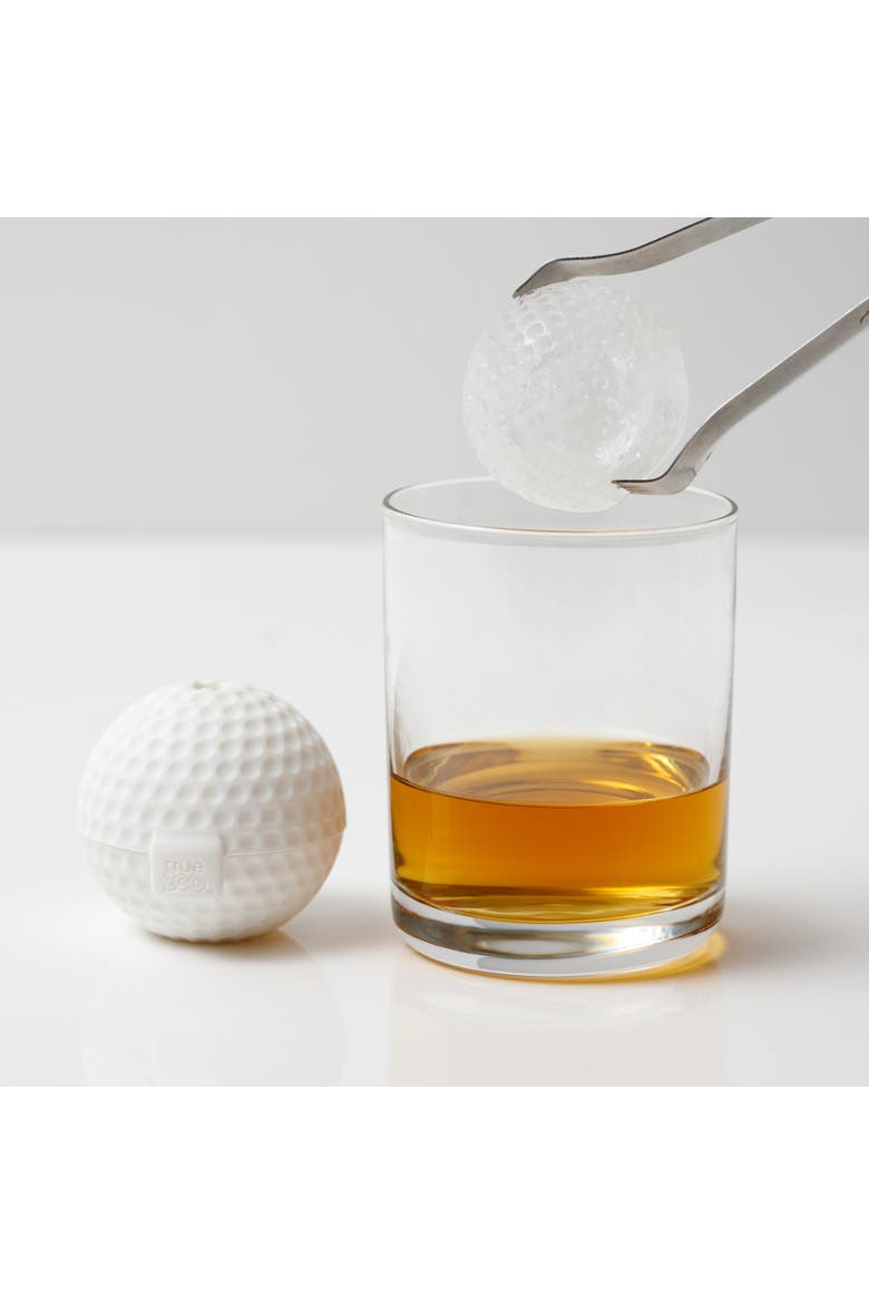 Golf Ball Silicone Ice Mold, Alternate, color, White