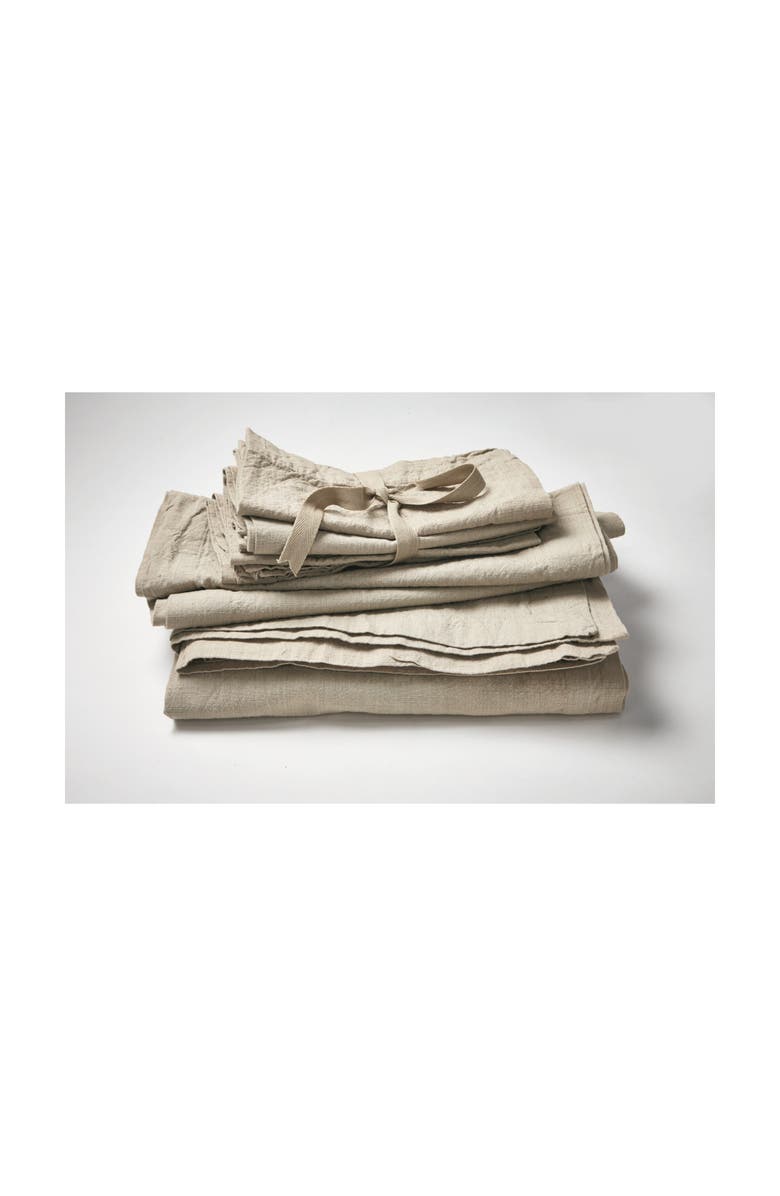 tag Threads Slub Napkin Set of 4, Alternate, color, Brown