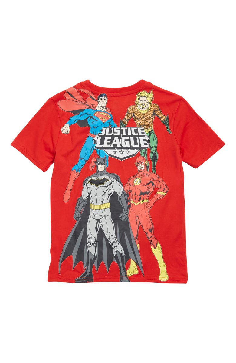 Freeze Kids' DC Comic Graphic T-Shirt & Shorts Set, Alternate, color, 
